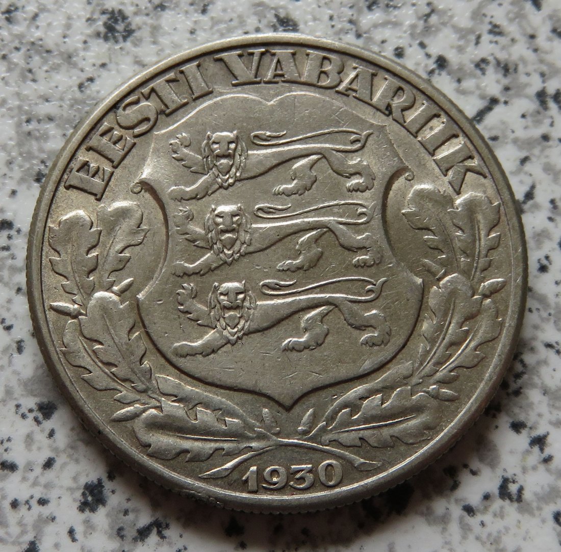  Estland 2 Krooni 1930   