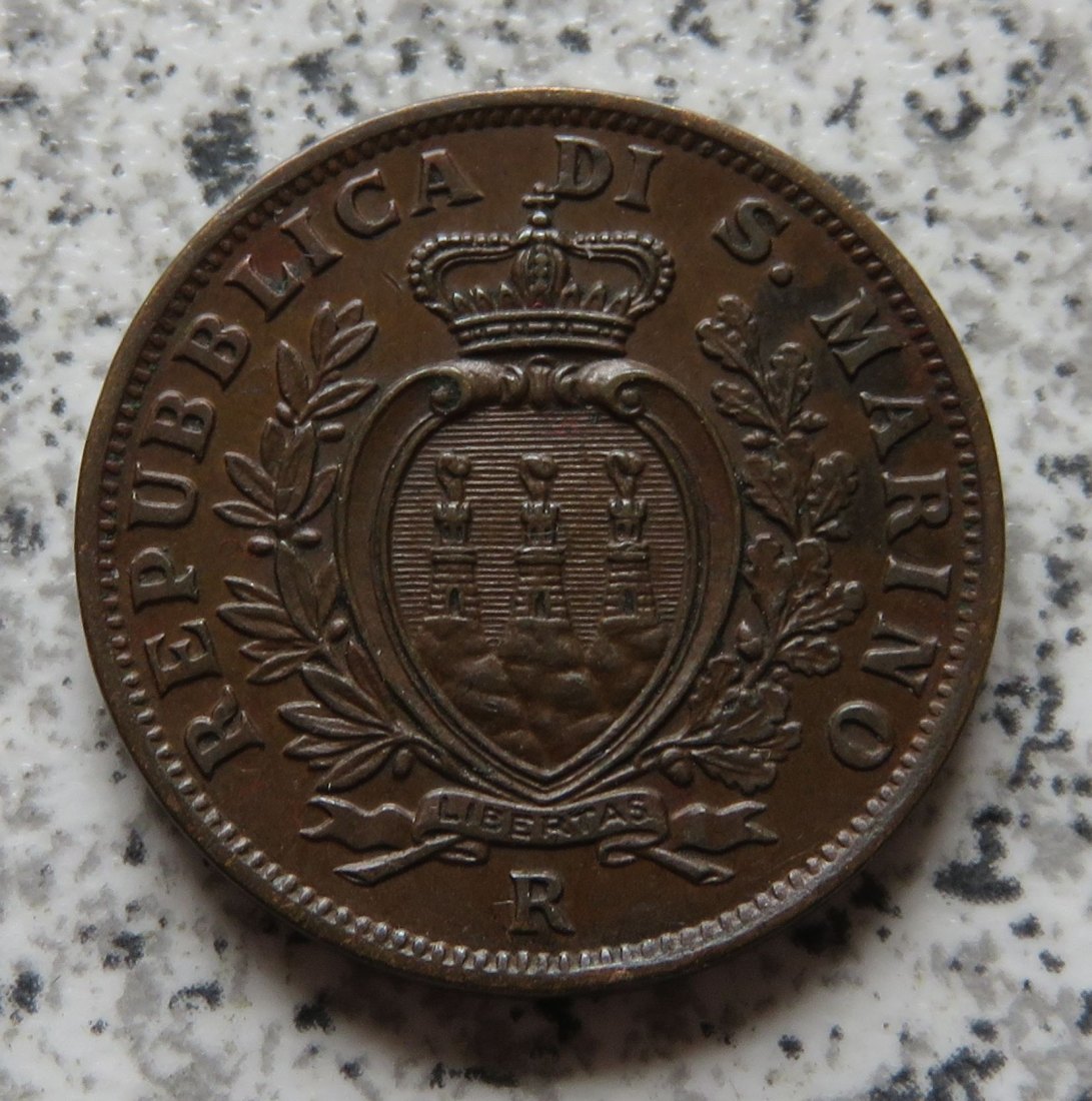  San Marino 10 Centesimi 1937 R   