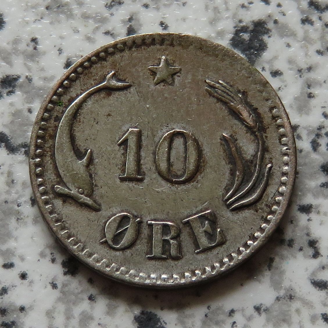  Dänemark 10 Öre 1875   