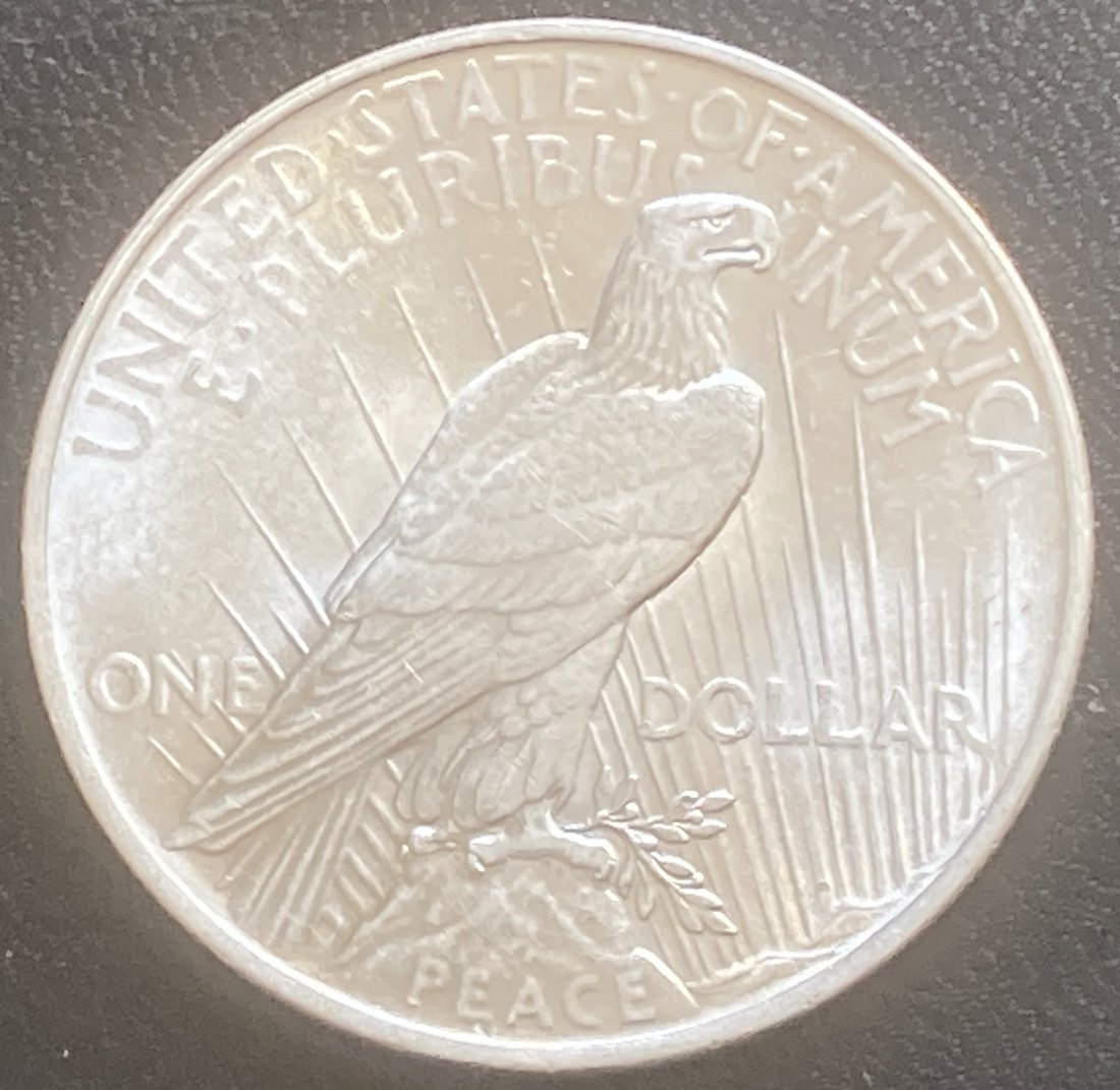  1 Dollar USA 1922 Peace-Dollar Silber   