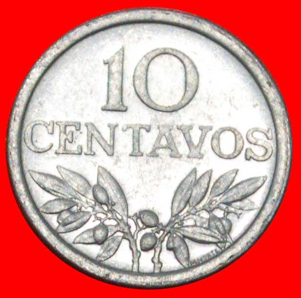  * OLIVES (1969-1979): PORTUGAL ★ 10 CENTAVOS 1974 MINT LUSTRE! ★LOW START ★ NO RESERVE!   