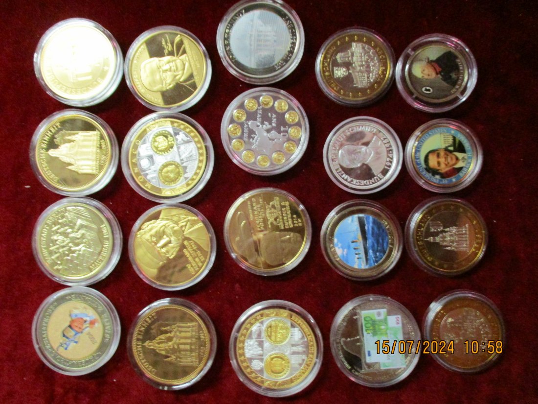  Lot - Sammlung Münzen & Medaillen siehe Foto/ P3   