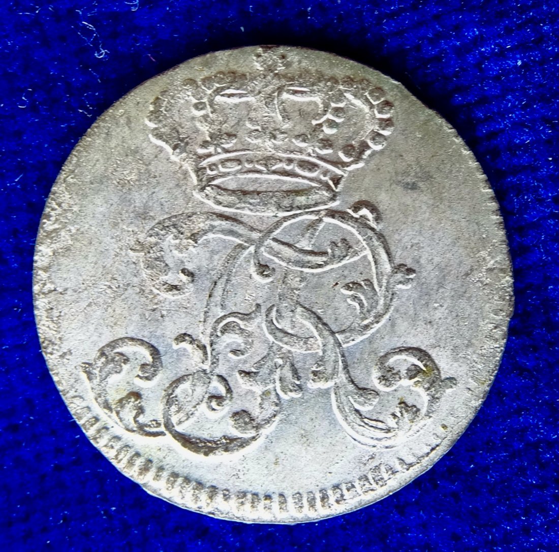  Brandenburg- Preußen (Königreich), 1/24 Thaler 1763 F Magdeburg Kriegsgeld Silbermünze   