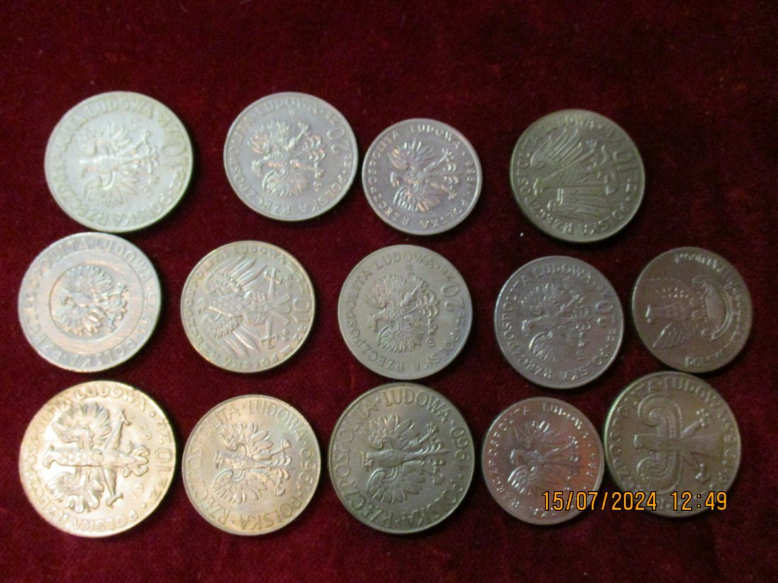  Lot - Sammlung Münzen Polen siehe Foto /P8   