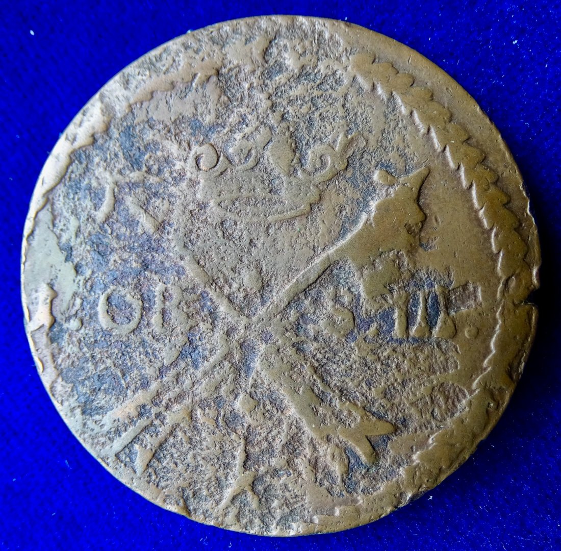  Schweden 1 Ör 1679 Kupfermünze   