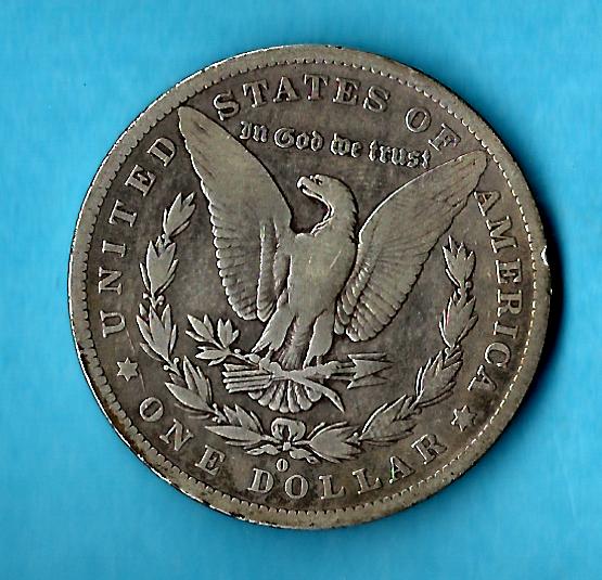  USA Morgan Dollar 1882 O Silber Golden Gate Münzenankauf Koblenz Frank Maurer AD602   