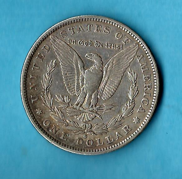  USA Morgan Dollar 1881 O Silber Golden Gate Münzenankauf Koblenz Frank Maurer AD603   