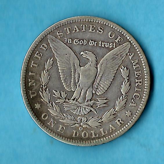  USA Morgan Dollar 1891 O Silber Golden Gate Münzenankauf Koblenz Frank Maurer AD605   