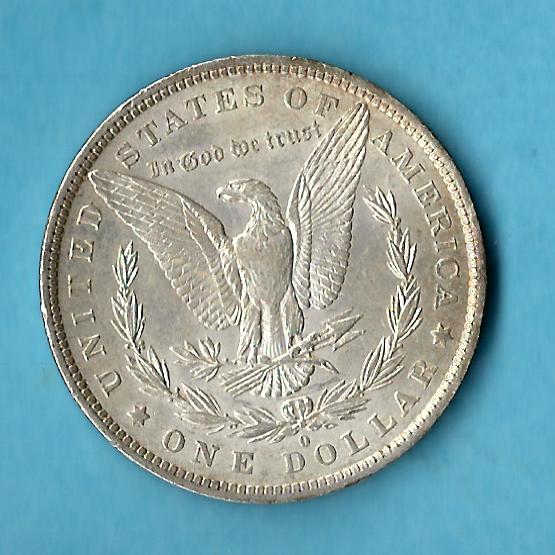  USA Morgan Dollar 1882 O Silber Golden Gate Münzenankauf Koblenz Frank Maurer AD606   