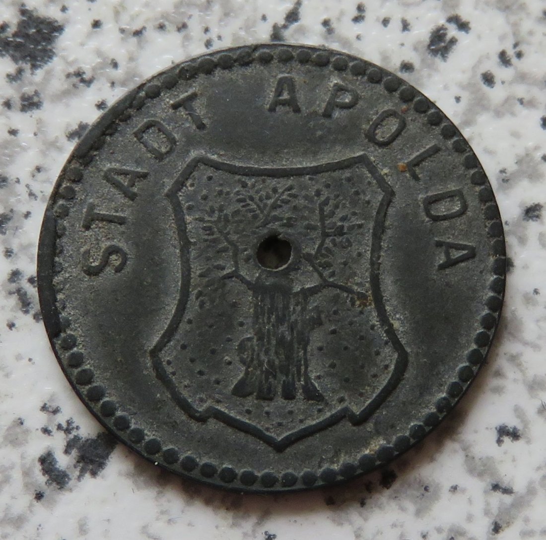  Apolda 5 Pfennig 1918   