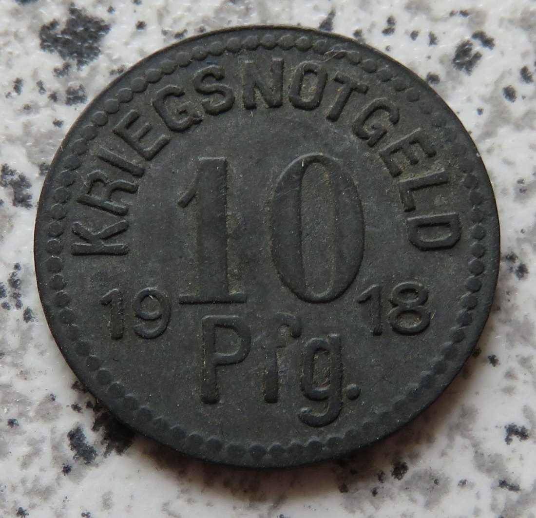  Apolda 10 Pfennig 1918   