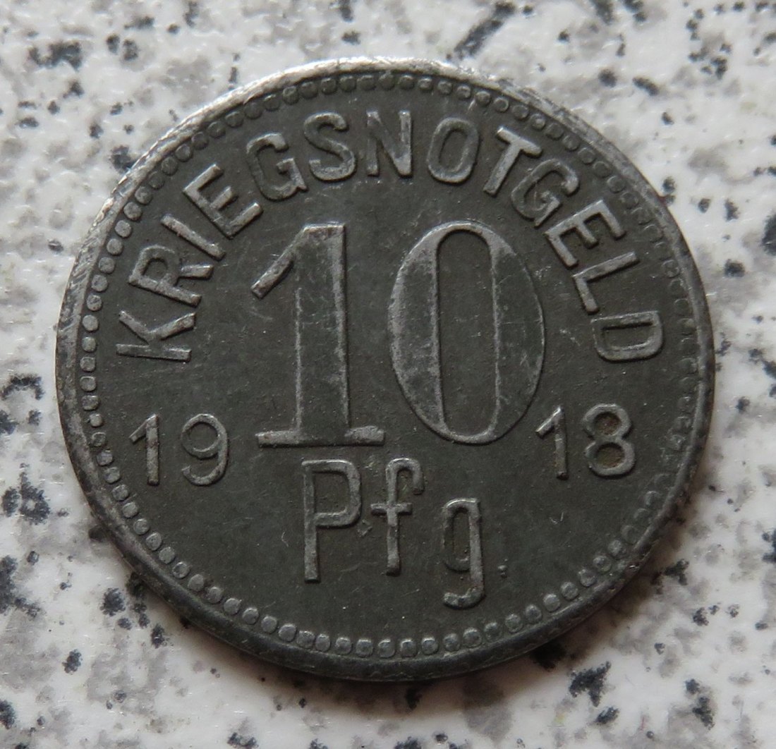  Apolda 10 Pfennig 1918   