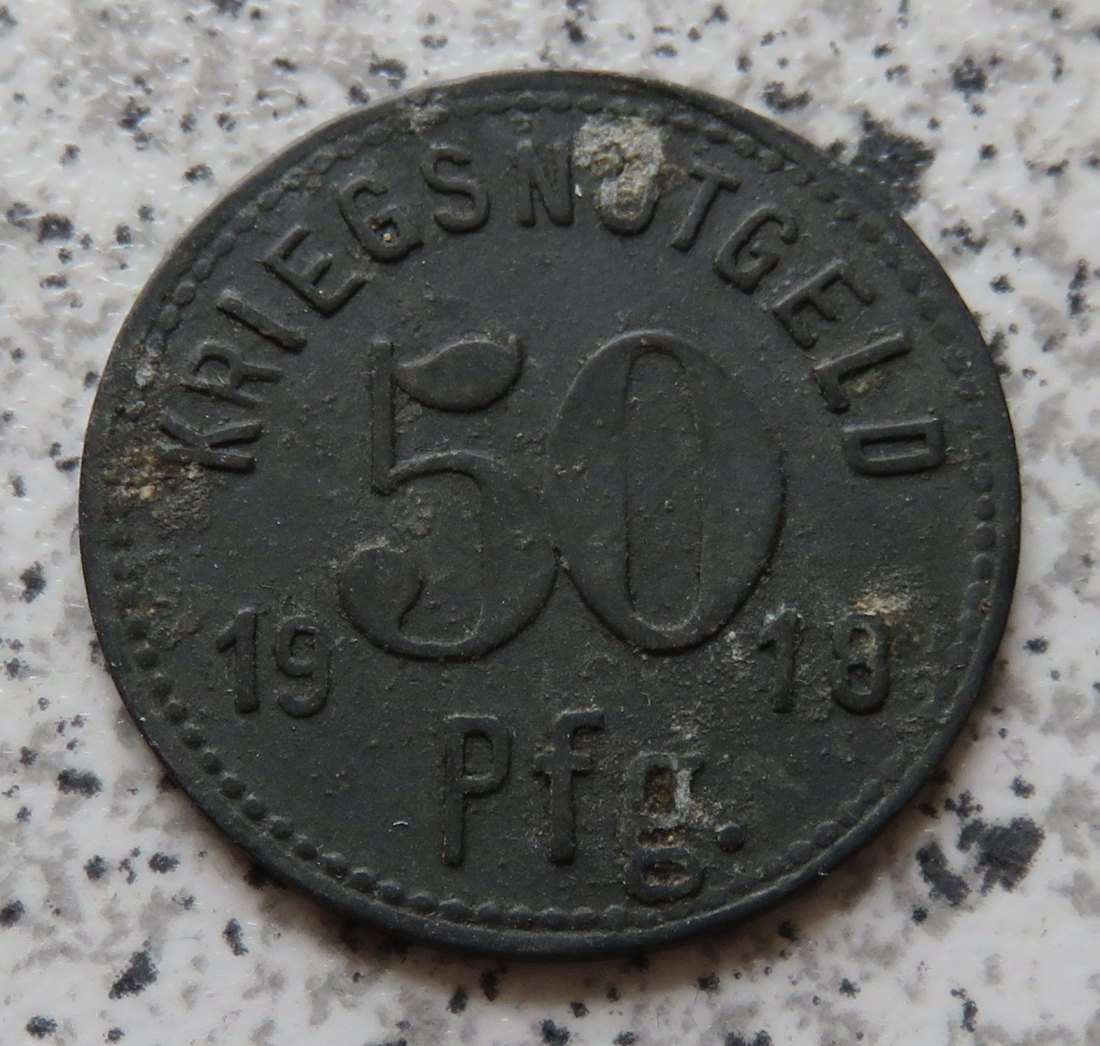  Apolda 50 Pfennig 1918   