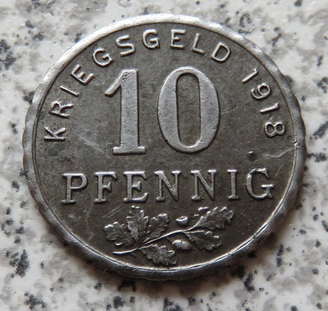  Bochum 10 Pfennig 1918   