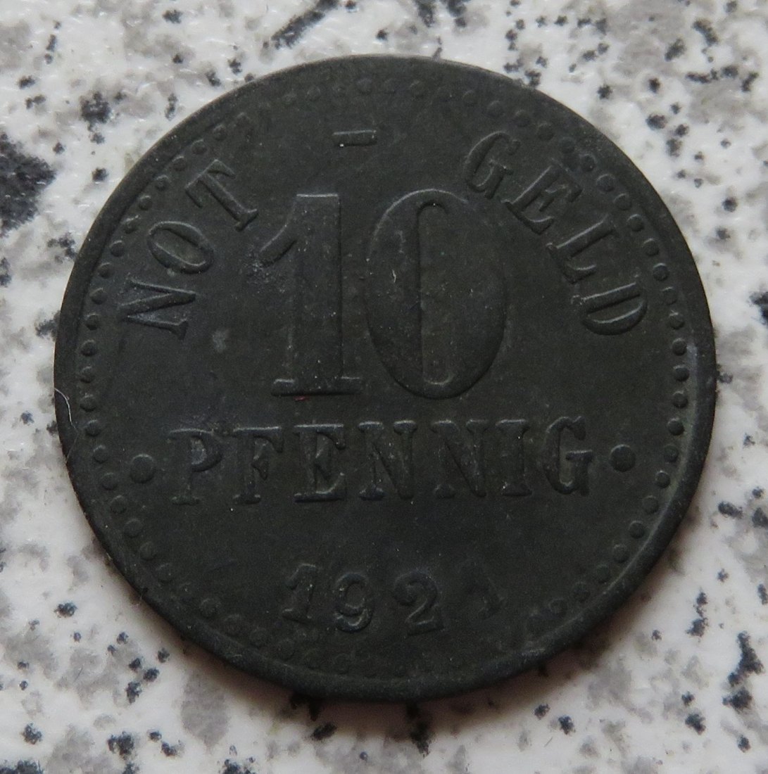  Staatsbank Braunschweig 10 Pfennig 1921   
