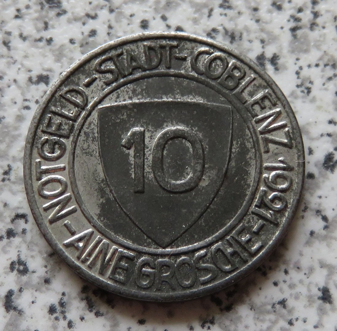  Coblenz 10 Pfennig 1921   