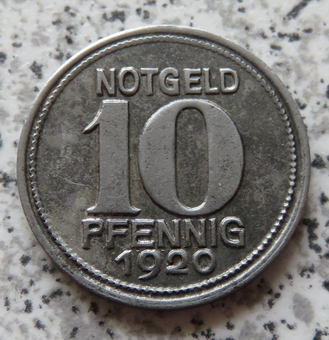  Coblenz 10 Pfennig 1920   