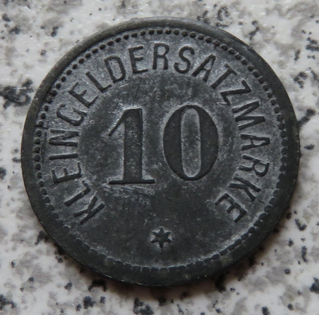  Darmstadt 10 Pfennig 1917   