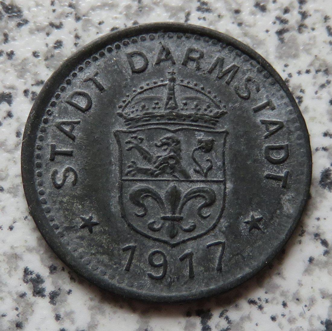  Darmstadt 10 Pfennig 1917   