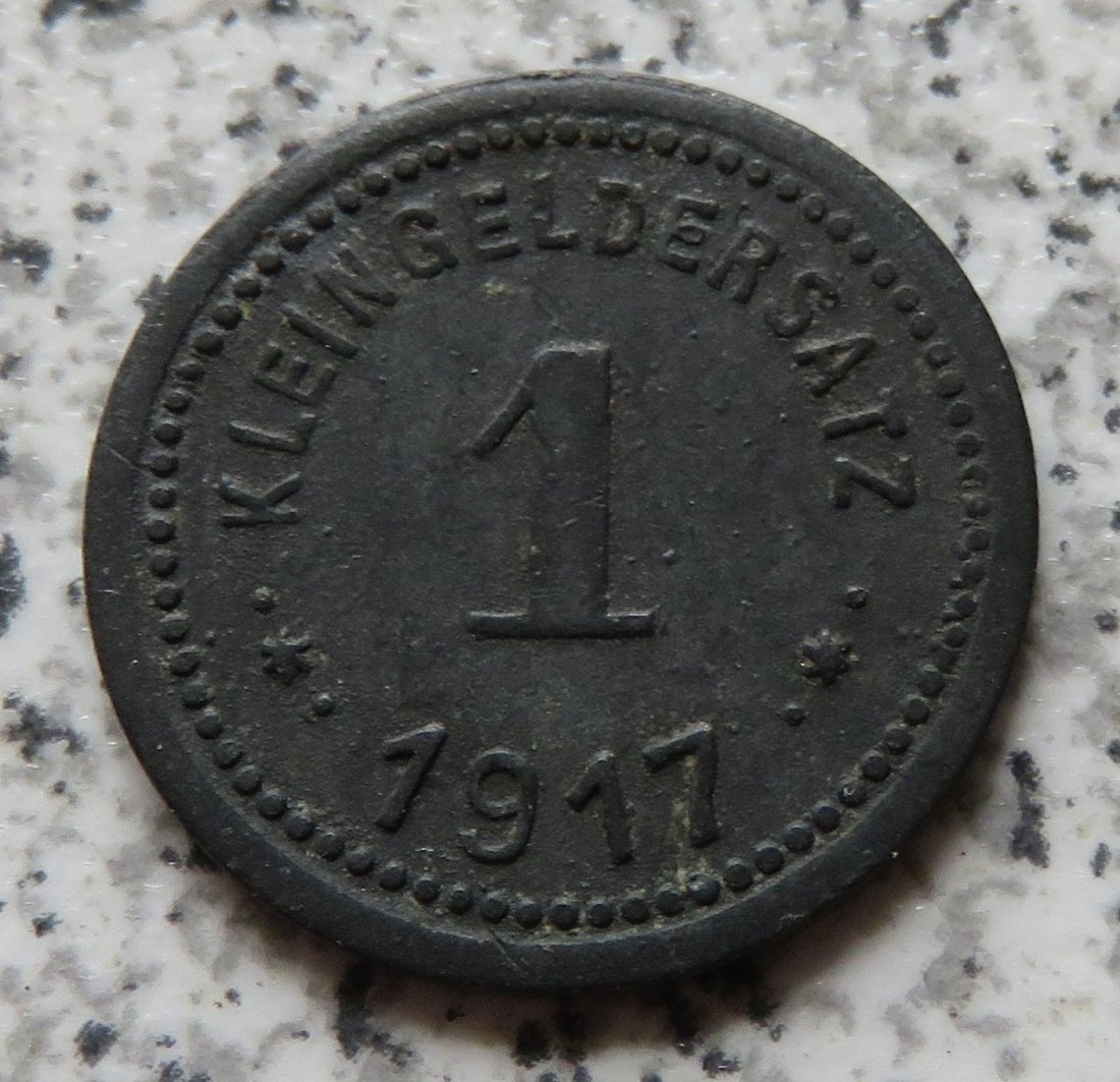  Mansfeldsche Gewerkschaft Eisleben 1 Pfennig 1917   