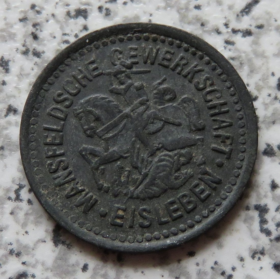  Mansfeldsche Gewerkschaft Eisleben 1 Pfennig 1917   
