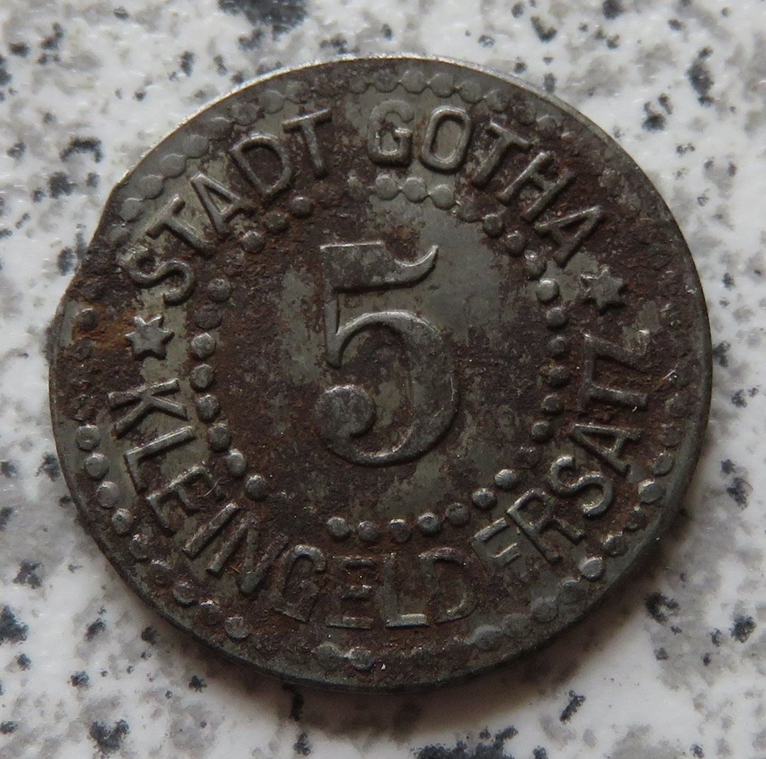  Gotha 5 Pfennig   