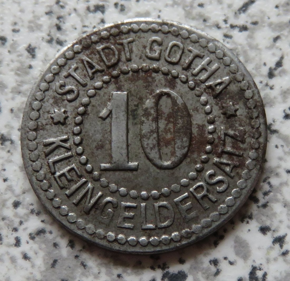  Gotha 10 Pfennig   