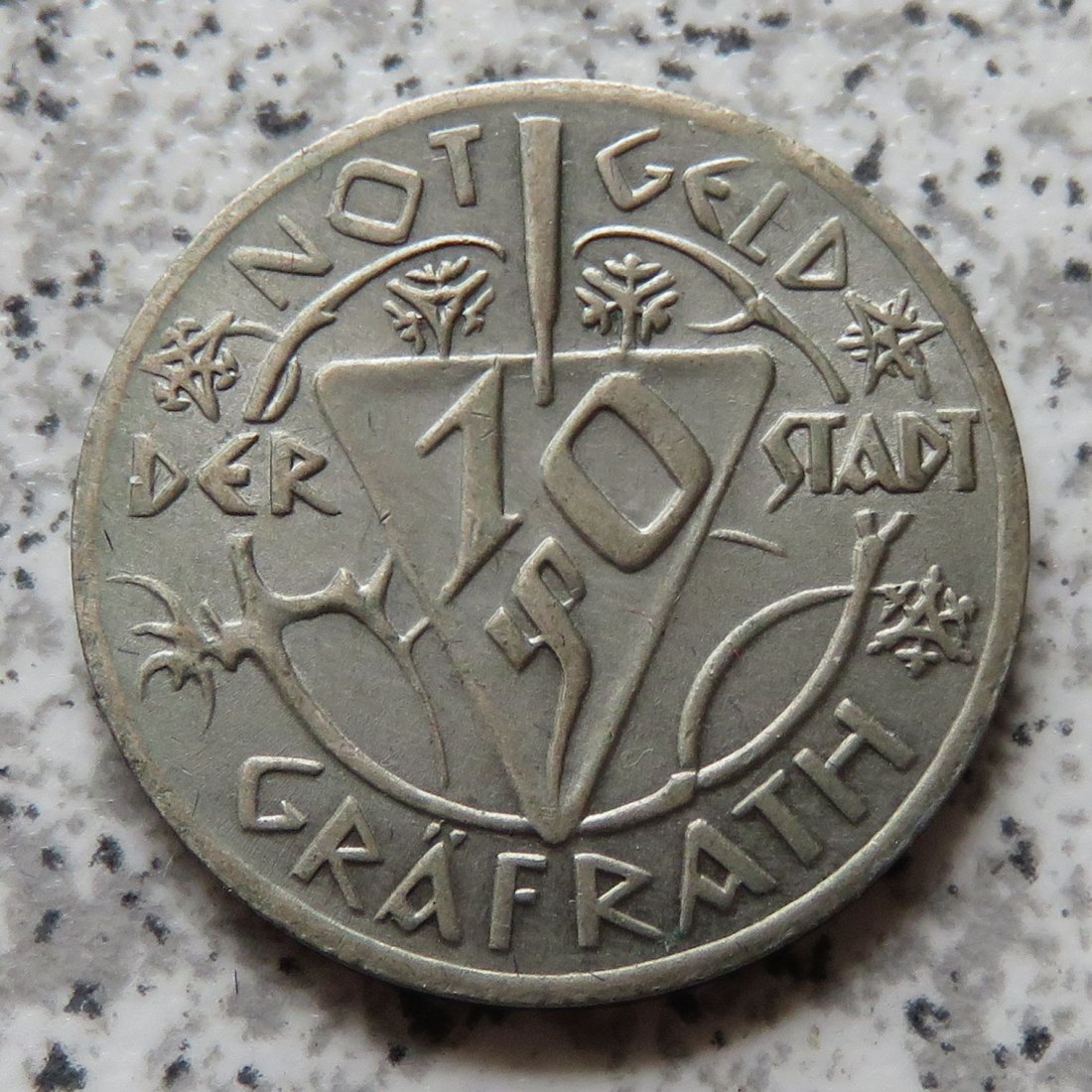  Gräfrath 10 Pfennig 1921   