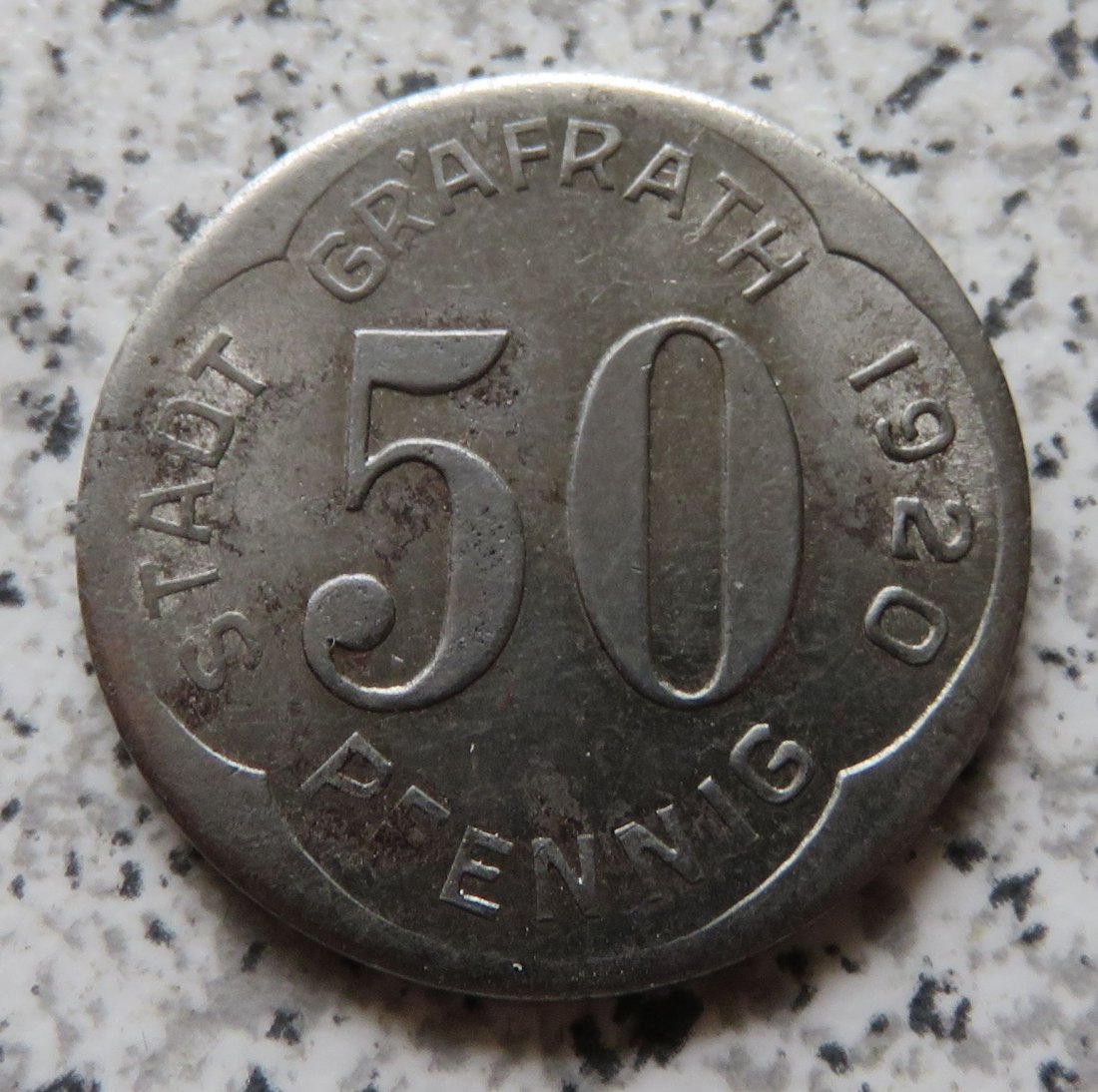  Gräfrath 50 Pfennig 1920   