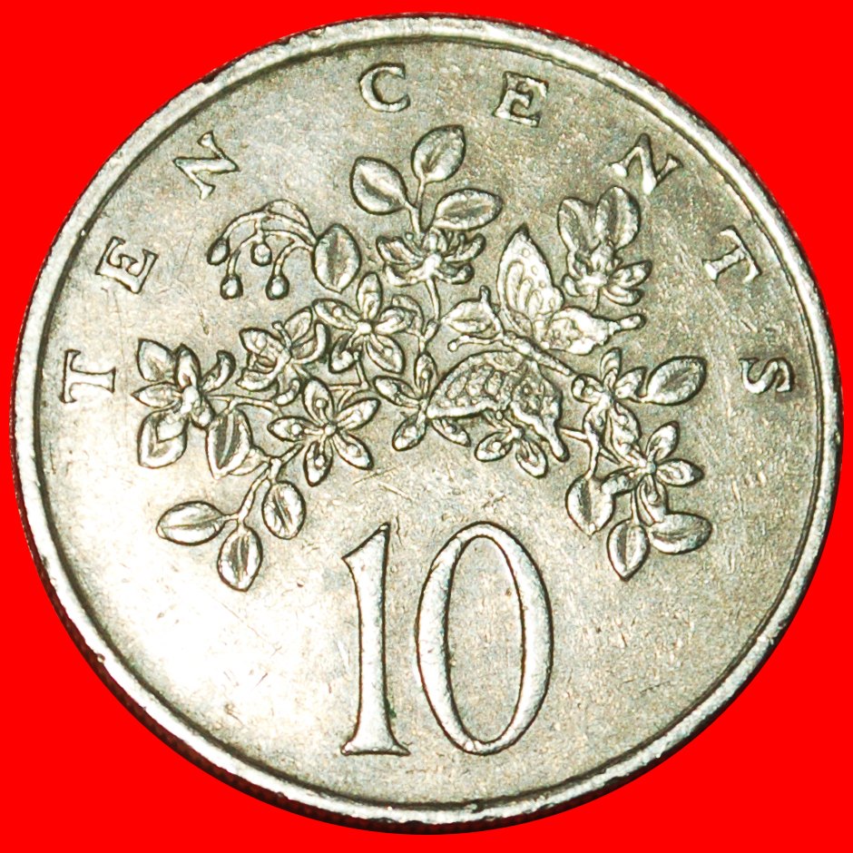  * GREAT BRITAIN (1969-1989): JAMAICA ★ 10 CENTS 1984 BUTTERFLY! ★LOW START ★ NO RESERVE!   