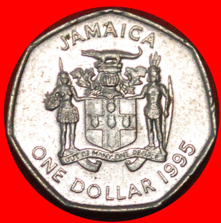  *GREAT BRITAIN 1994-2022:JAMAICA★1 DOLLAR 1995 BUSTAMANTE 1884-1977★TYPE A ★LOW START★ NO RESERVE!   