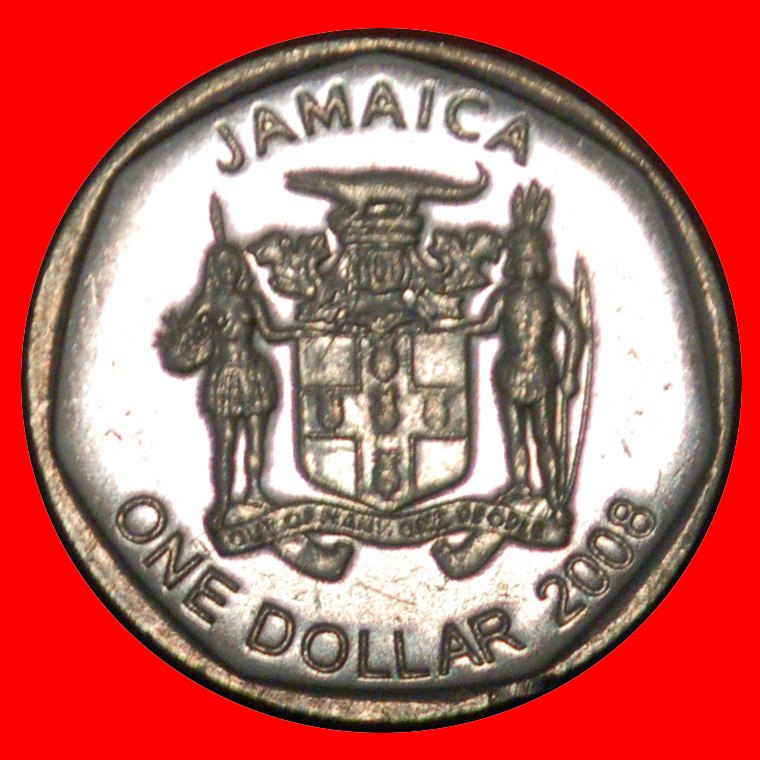  * GROSSBRITANNIEN (2008-2022): JAMAIKA★1 DOLLAR 2008 BUSTAMANTE 1884-1977 ENTDECKUNG★OHNE VORBEHALT!   