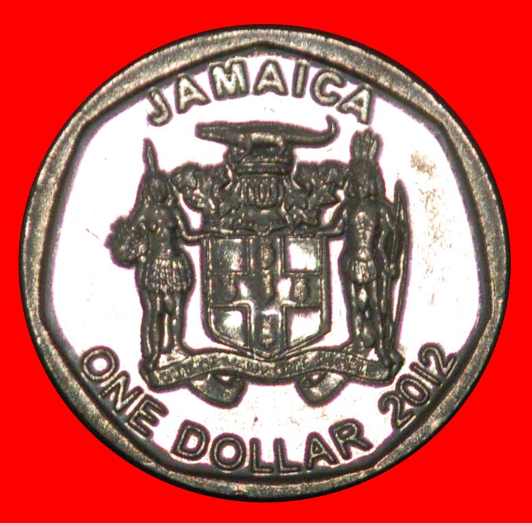  *GREAT BRITAIN 2008-2022:JAMAICA★1 DOLLAR 2012 BUSTAMANTE 1884-1977★TYPE C★LOW START★ NO RESERVE!   