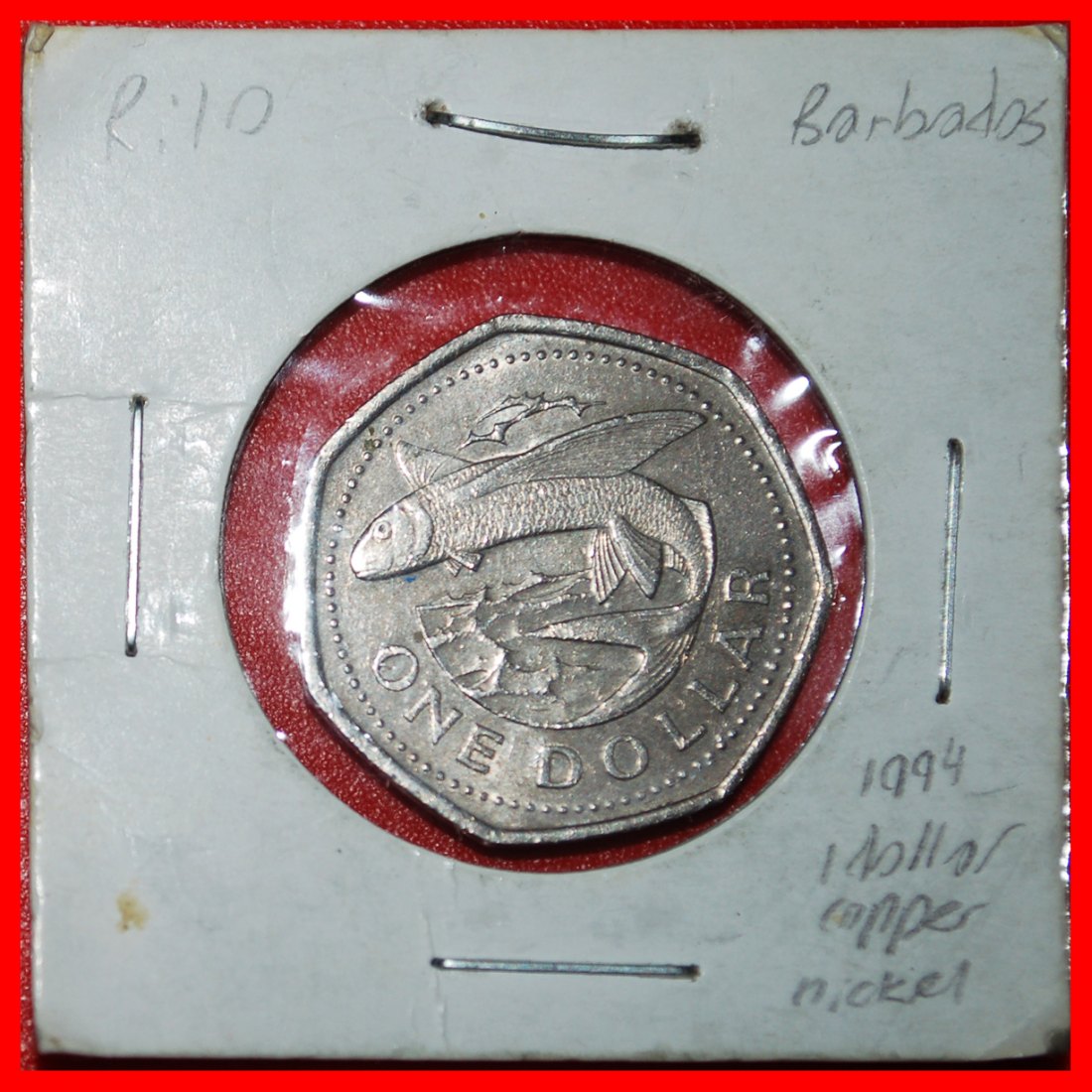  * GREAT BRITAIN (1988-2005): BARBADOS★1 DOLLAR 1994! ELIZABETH II (1953-2022)★LOW START★ NO RESERVE!   