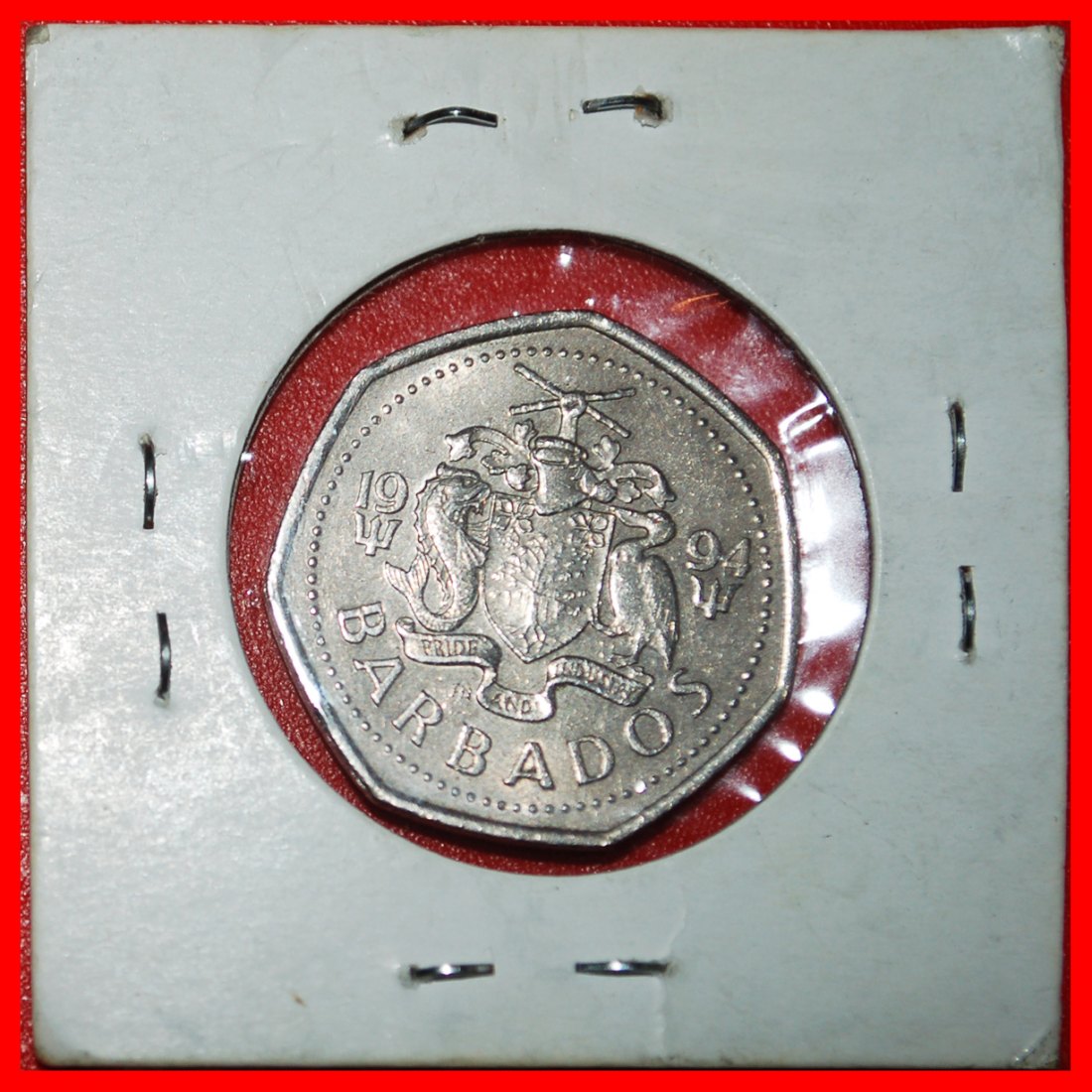  * GREAT BRITAIN (1988-2005): BARBADOS★1 DOLLAR 1994! ELIZABETH II (1953-2022)★LOW START★ NO RESERVE!   