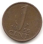  Niederlande 1 Cent 1955  #114   