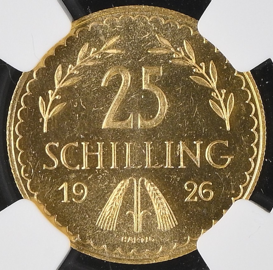  Österreich 25 Schilling 1926 | NGC PL63   