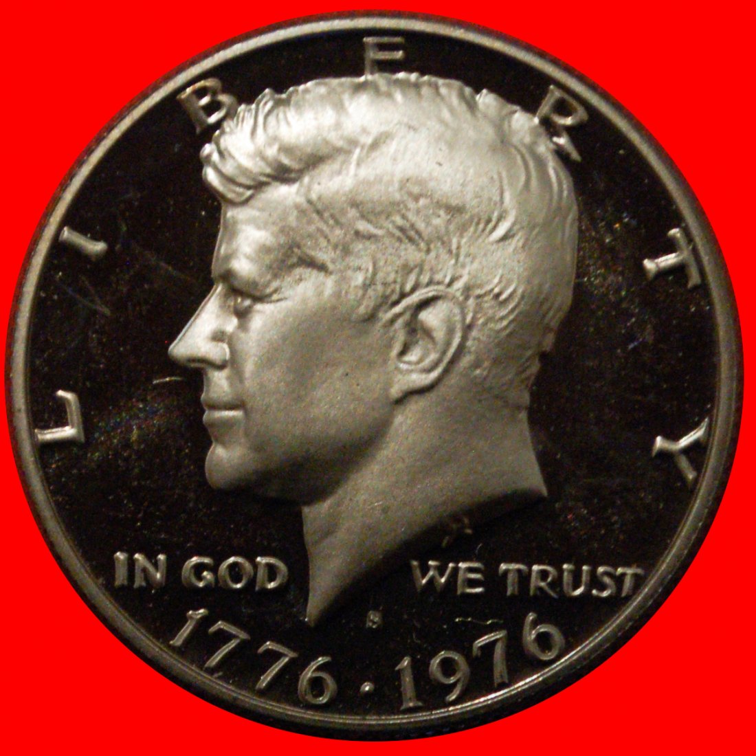  * KENNEDY (1960-1963): USA ★ 1/2 DOLLAR 1776-1976S PROOF!★LOW START ★ NO RESERVE!   