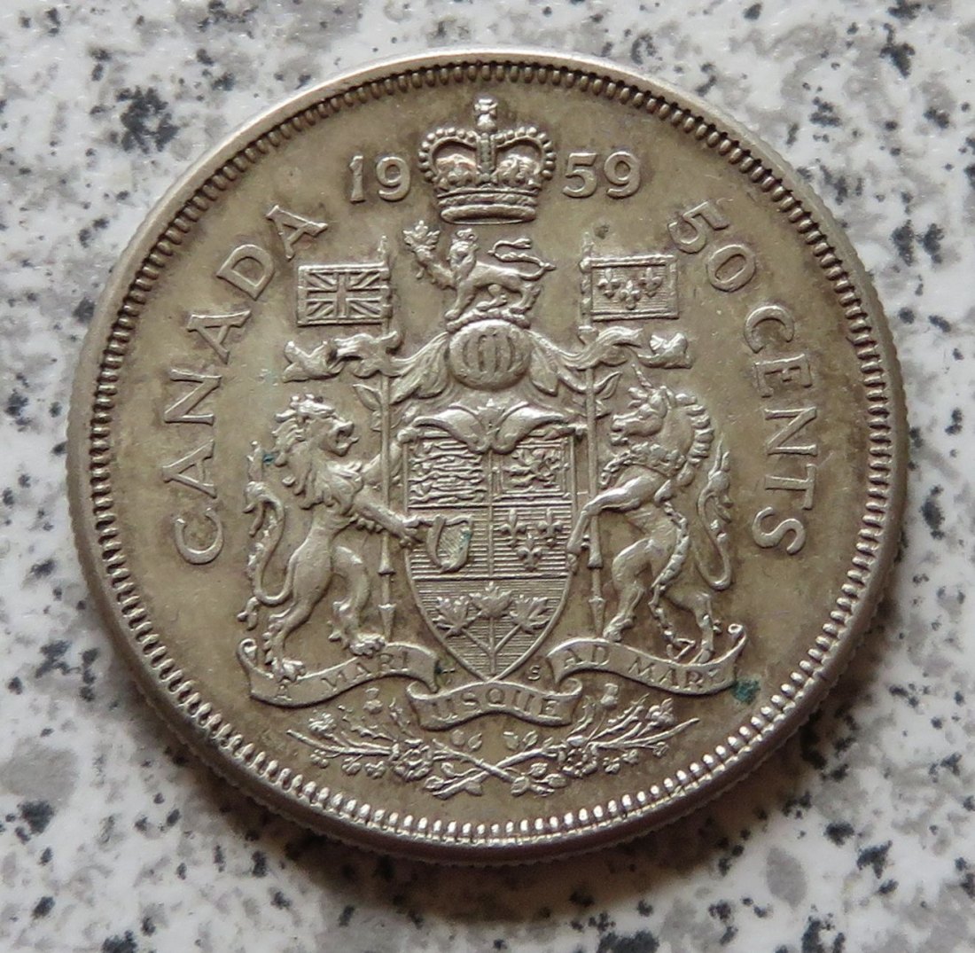  Canada 50 Cents 1959   