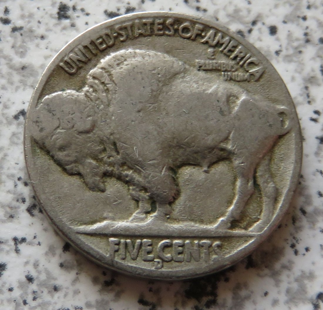  USA 5 Cents 1937 D   