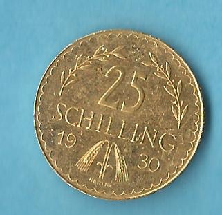 Österreich 25 Schilling 1930 vz Gold  Golden Gate Münzenankauf Koblenz Frank Maurer AD658   