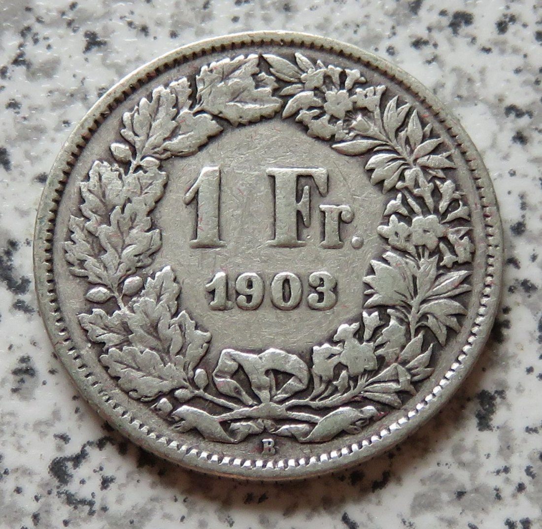  Schweiz 1 Franken 1903   