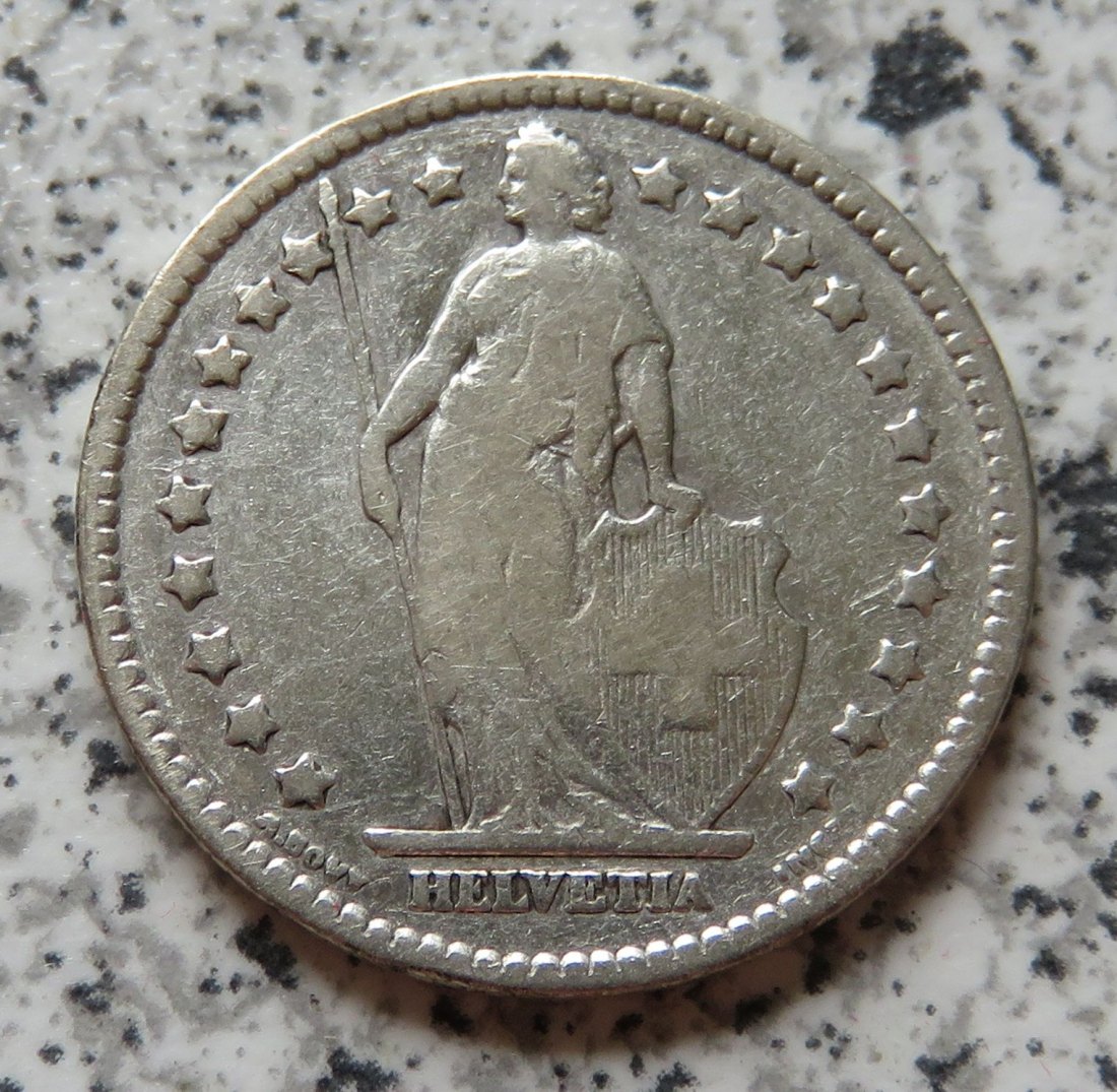  Schweiz 1 Franken 1912   