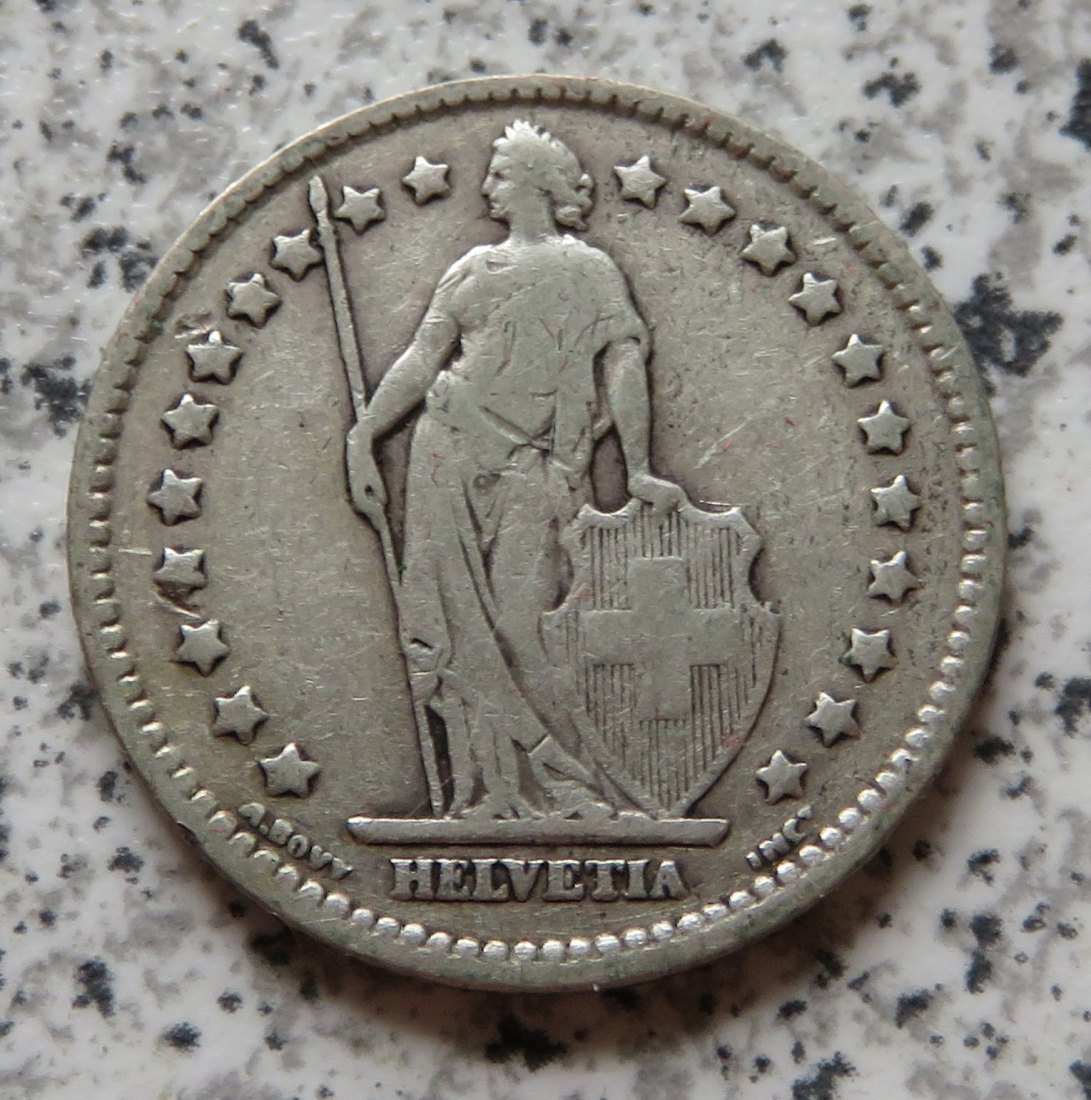  Schweiz 1 Franken 1914   