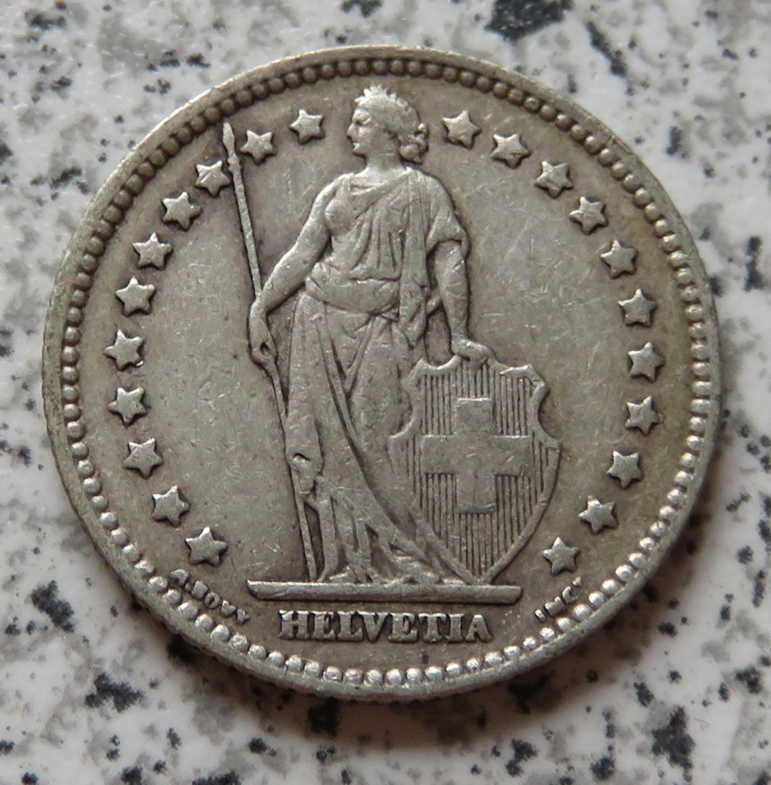  Schweiz 1 Franken 1920   
