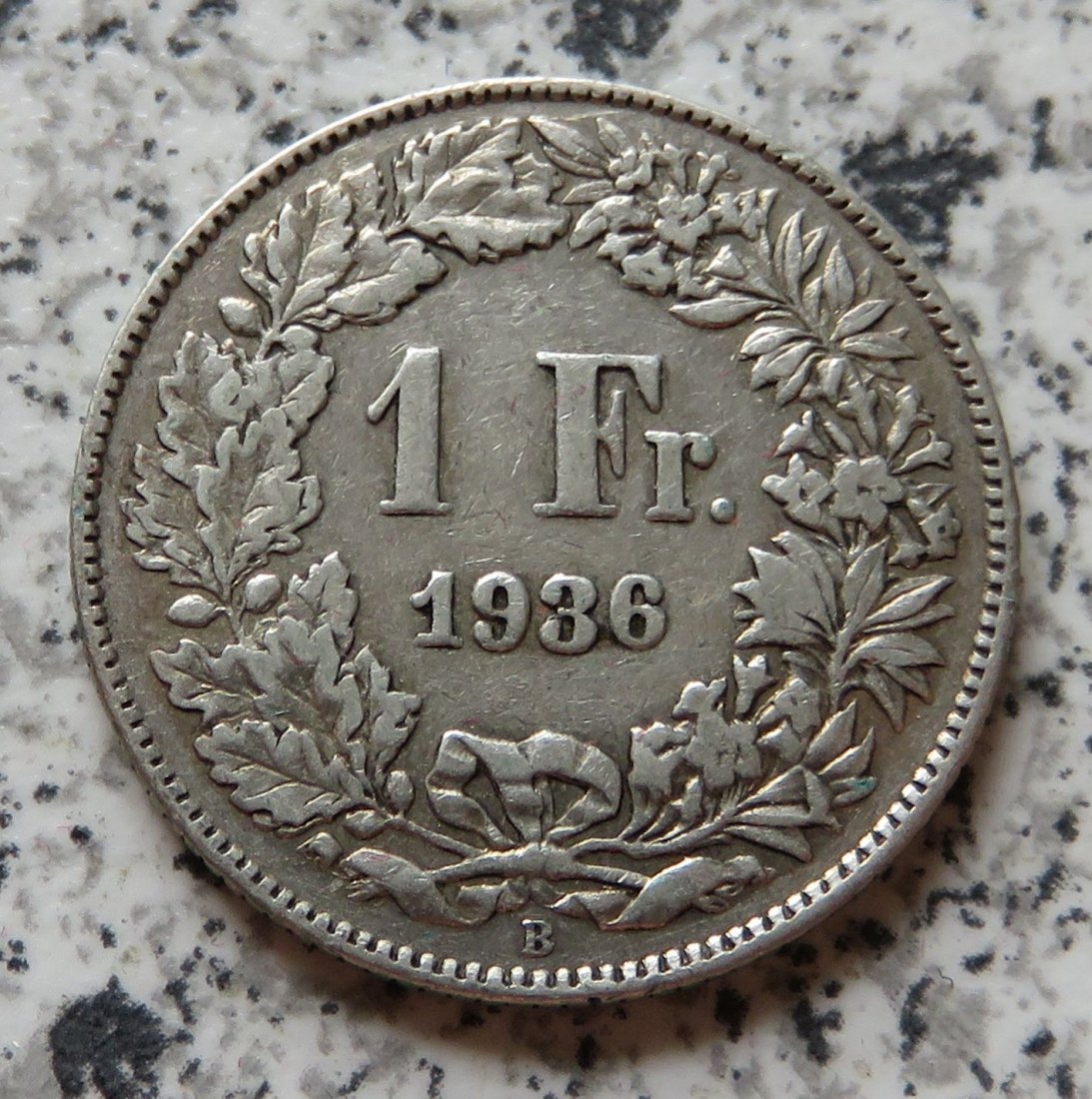  Schweiz 1 Franken 1936   