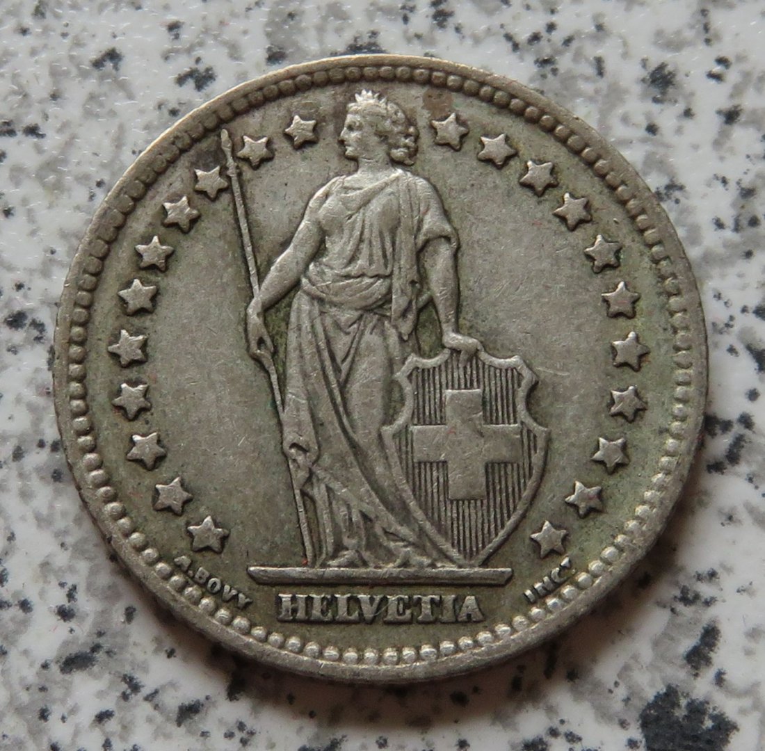  Schweiz 1 Franken 1943   