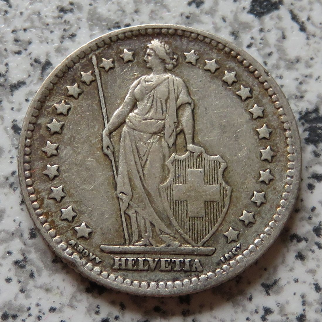  Schweiz 1 Franken 1943   