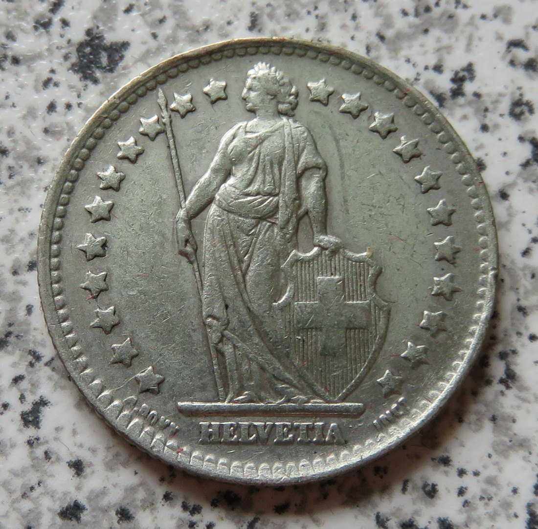  Schweiz 1 Franken 1945   