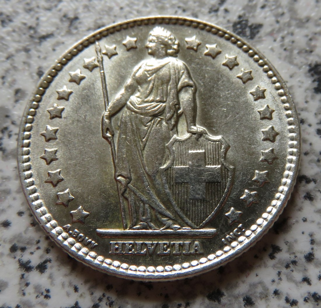  Schweiz 1 Franken 1962   